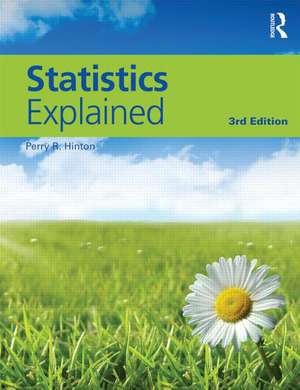 Statistics Explained de Perry R. Hinton