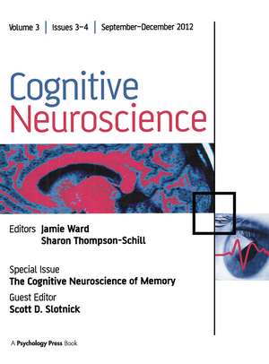 Cognitive Neuroscience of Memory de Scott Slotnick