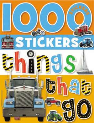 1000 Stickers - Things That Go de Ltd. Make Believe Ideas