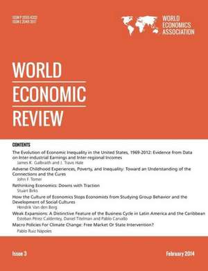 World Economic Review, 3, 2014 de Wea