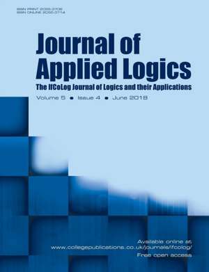 Journal of Applied Logics - IfCoLog Journal de Dov Gabbay