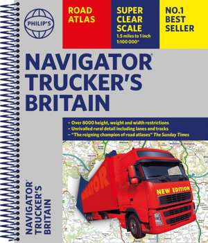 Philip's Navigator Trucker's Britain: Spiral de Philip'S Maps