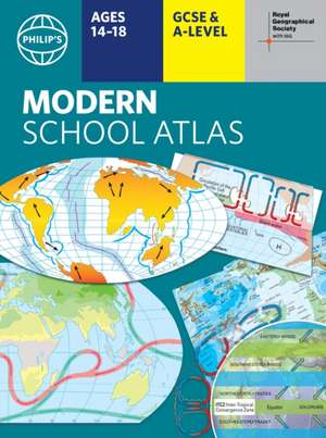 Philip's RGS Modern School Atlas de Philip's Maps