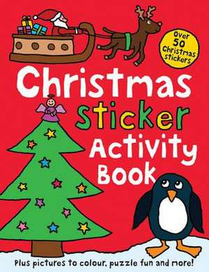 Christmas Sticker Activity Book de Roger Priddy