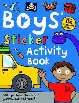 Boys' Sticker Activity Book de Roger Priddy