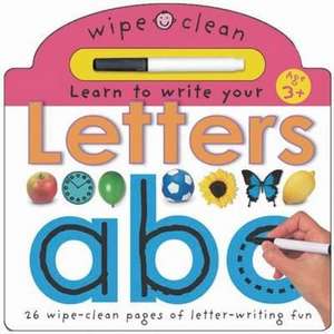 Learn To Write Your Letters de Roger Priddy