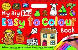 My Big Red Easy to Colour Book de Roger Priddy