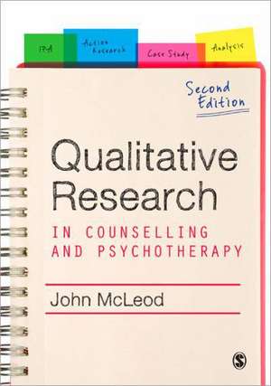 Qualitative Research in Counselling and Psychotherapy de John McLeod