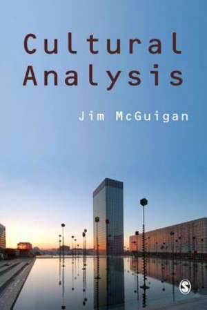 Cultural Analysis de Jim McGuigan