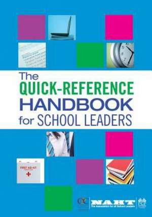 The Quick-Reference Handbook for School Leaders de National Association of Head Teachers