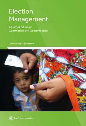 Election Management de Commonwealth Secretariat