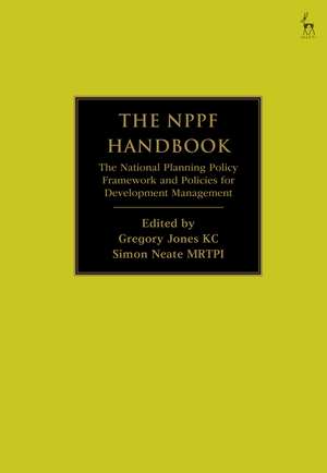 The NPPF Handbook de Gregory Jones Kc