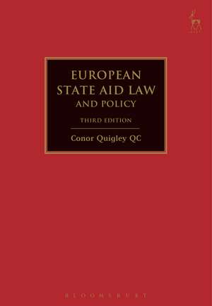 European State Aid Law and Policy de Conor Quigley