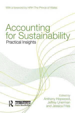 Accounting for Sustainability de Anthony Hopwood