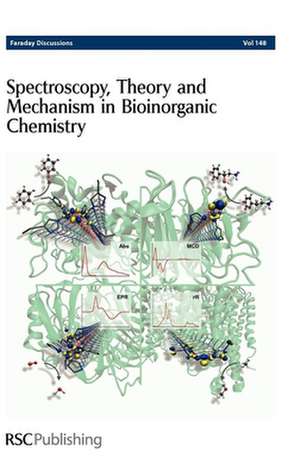 Spectroscopy, Theory and Mechanism in Bioinorganic Chemistry: Faraday Discussions No 148 de Royal Society of Chemistry