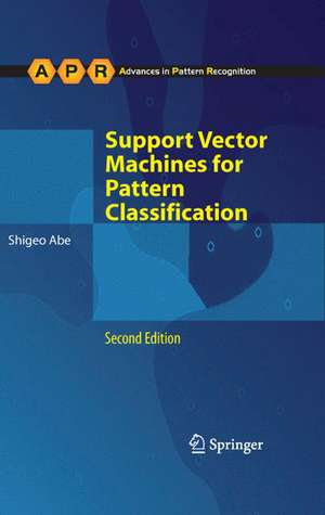 Support Vector Machines for Pattern Classification de Shigeo Abe