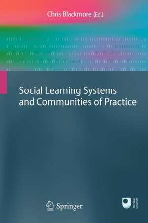 Social Learning Systems and Communities of Practice de Chris Blackmore