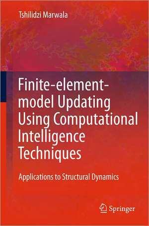 Finite Element Model Updating Using Computational Intelligence Techniques: Applications to Structural Dynamics de Tshilidzi Marwala