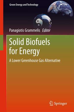 Solid Biofuels for Energy: A Lower Greenhouse Gas Alternative de Panagiotis Grammelis