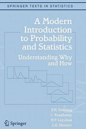 A Modern Introduction to Probability and Statistics: Understanding Why and How de F.M. Dekking