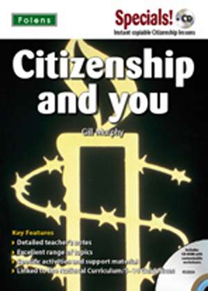 Secondary Specials! +CD: PSHE - Citizenship & You de Gill Murphy