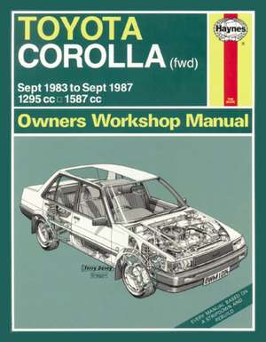 Toyota Corolla (Sept 83 - Sept 87) A To E