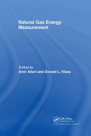 Natural Gas Energy Measurement de A. Attari