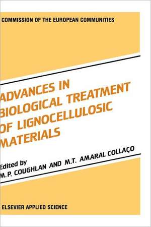 Advances in Biological Treatment of Lignocellulosic Materials de M.P. Coughlan