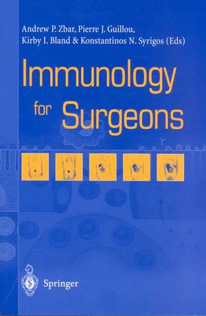 Immunology for Surgeons de Andrew P. Zbar