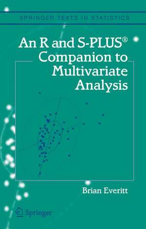 An R and S-Plus® Companion to Multivariate Analysis de Brian S. Everitt