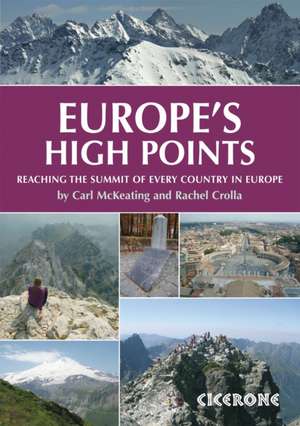 Europe's High Points de Rachel Crolla