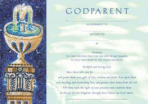 Godparent Certificates Girl Traditional (Pack of 20)