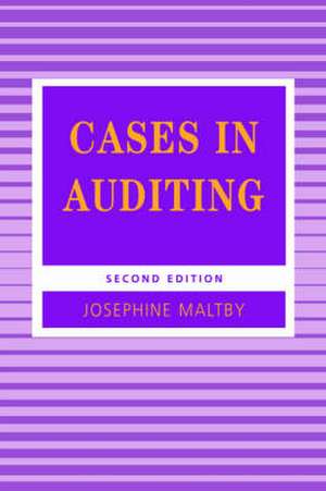 Cases in Auditing de Josephine Maltby