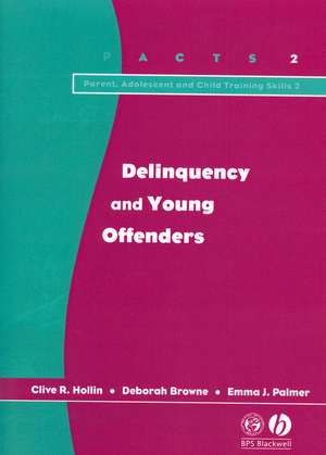 Delinquency and Young Offenders de C Hollin