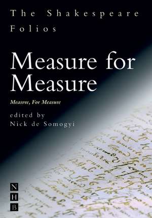 Measure for Measure de William Shakespeare