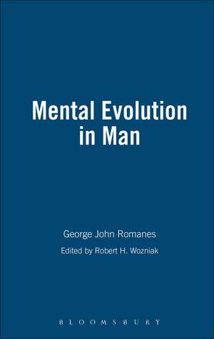 Mental Evolution in Man (1888) de George John Romanes