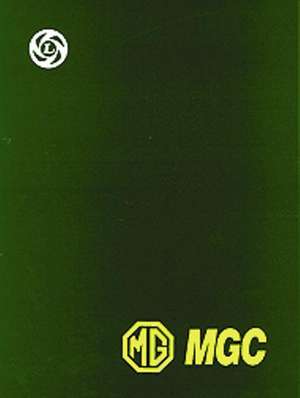 MG MGC Workshop Manual