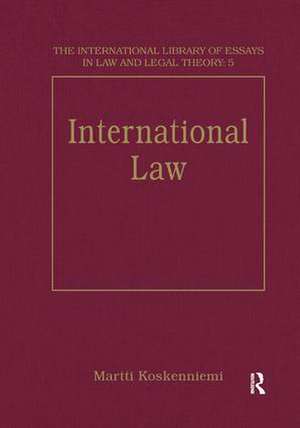 International Law de Martti Koskenniemi