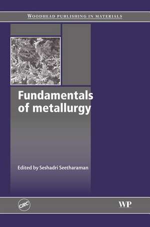 Fundamentals of Metallurgy de S Seetharaman