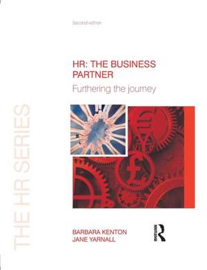 HR: The Business Partner de Barbara Kenton