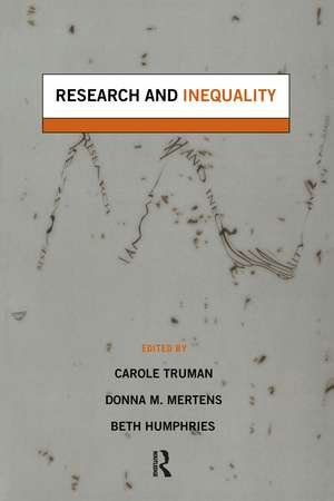 Research and Inequality de Beth Humphries