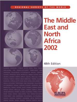 The Middle East and North Africa 2002 de Europa Publications