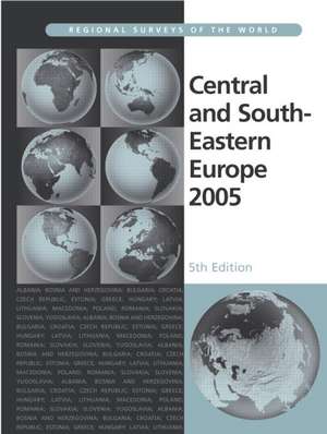 Central and South-Eastern Europe 2005 de Europa Publications