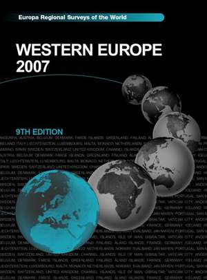 Western Europe 2007 de Europa Publications