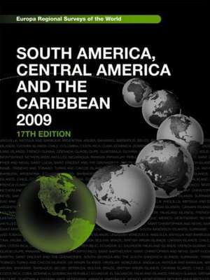 South America, Central America and the Caribbean 2009 de Europa Publications