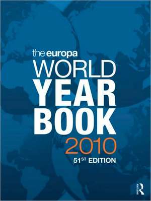 The Europa World Year Book 2010 de Europa Publications