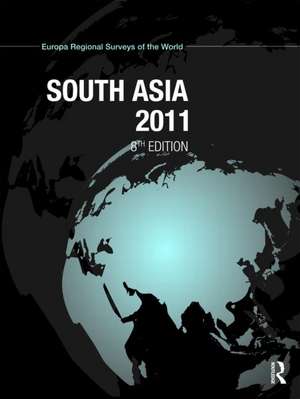 South Asia 2011 de Europa Publications