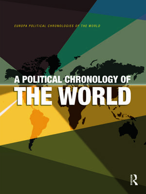 A Political Chronology of the World de Cathy Hartley