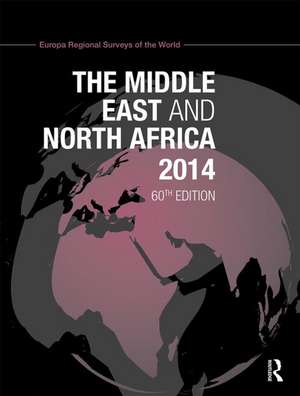 The Middle East and North Africa 2014 de Europa Publications