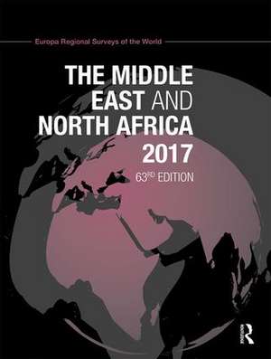 The Middle East and North Africa 2017 de Europa Publications